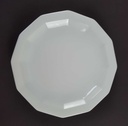 [458139657] Kuchenteller Dessertteller 19 cm Tirschenreuth Facette Weiß gebraucht - gut Bild 3