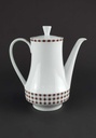 [458139665] Kaffeekanne 1,4 L Winterling Kirchenlamitz Karo rot schwarz gebraucht - gut Bild 3