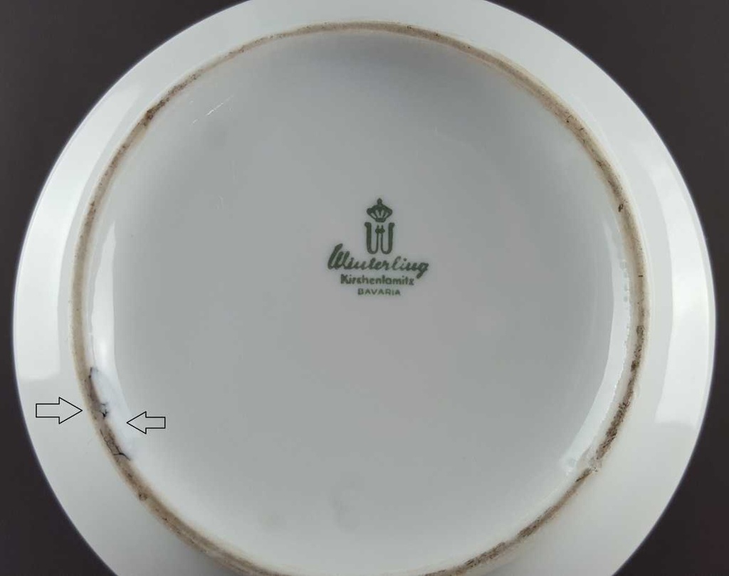 [458139665] Kaffeekanne 1,4 L Winterling Kirchenlamitz Karo rot schwarz gebraucht - gut Bild 7