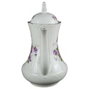 [458139667] Kaffeekanne 1,4 L Schumann Arzberg Veilchen lila Platinrand gebraucht - gut Bild 2