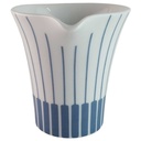 [45813967] Milchkännchen Melitta Paris Form 21 blaue Streifen gebraucht - sehr gut Bild 2