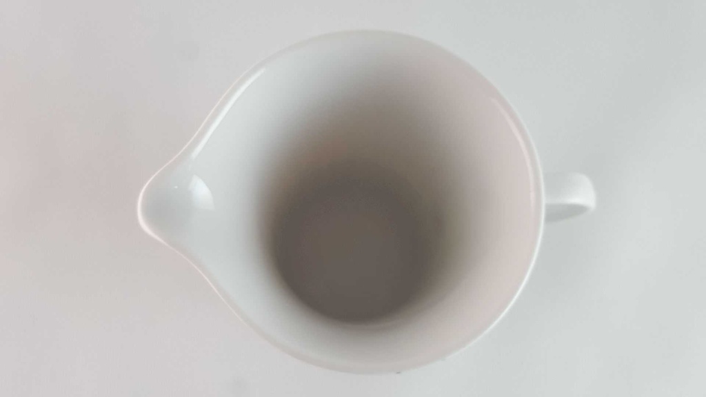 [45813967] Milchkännchen Melitta Paris Form 21 blaue Streifen gebraucht - sehr gut Bild 4