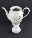[458139680] Teekanne Goldrand 1,4 L Schirnding Bavaria Blumendekor Blumen gebraucht - gut Bild 8