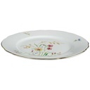 [458139685] Kuchenteller Dessertteller Goldrand 18,9 cm Schirnding Bavaria Blumendekor Blumen gebraucht - gut Bild 2