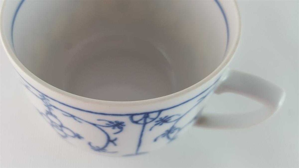 [45813970] Teetasse Tasse Winterling Schwarzenbach Indisch Blau Strohblume gebraucht - gut Bild 4