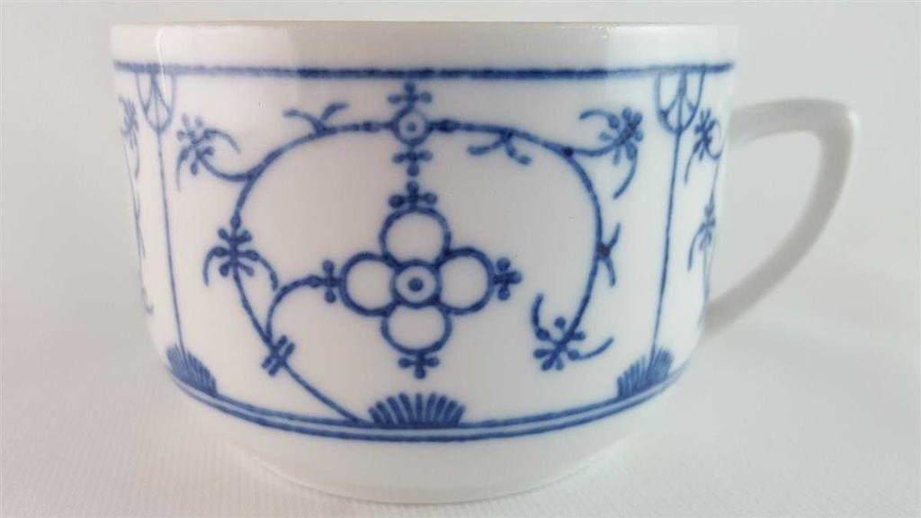 [45813970] Teetasse Tasse Winterling Schwarzenbach Indisch Blau Strohblume gebraucht - gut Bild 5