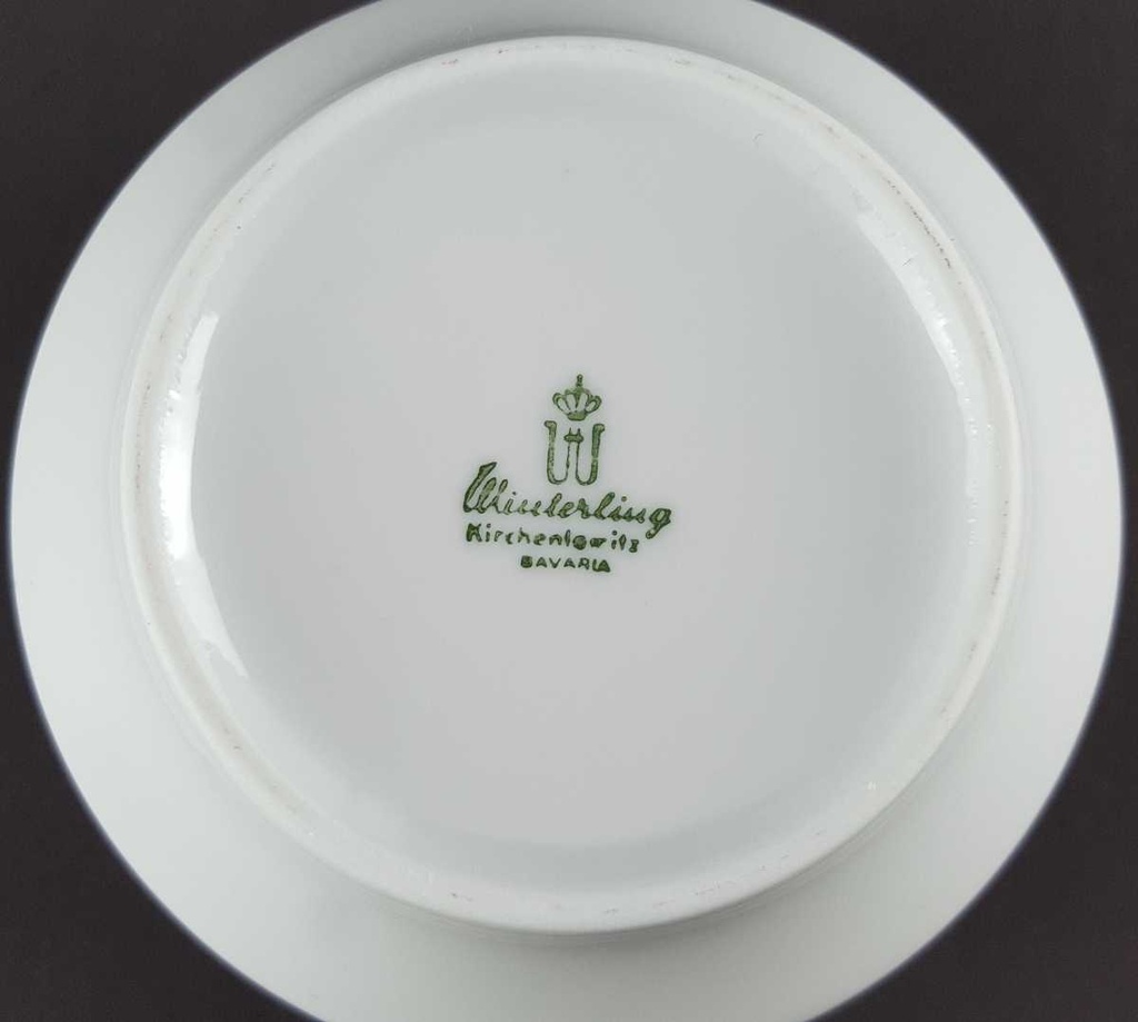 [458139702] Zuckerdose Winterling Kirchenlamitz Karo rot schwarz gebraucht - sehr gut Bild 4
