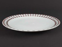 [458139704] Kuchenteller Dessertteller 19,7 cm Winterling Kirchenlamitz Karo rot schwarz gebraucht - gut Bild 3