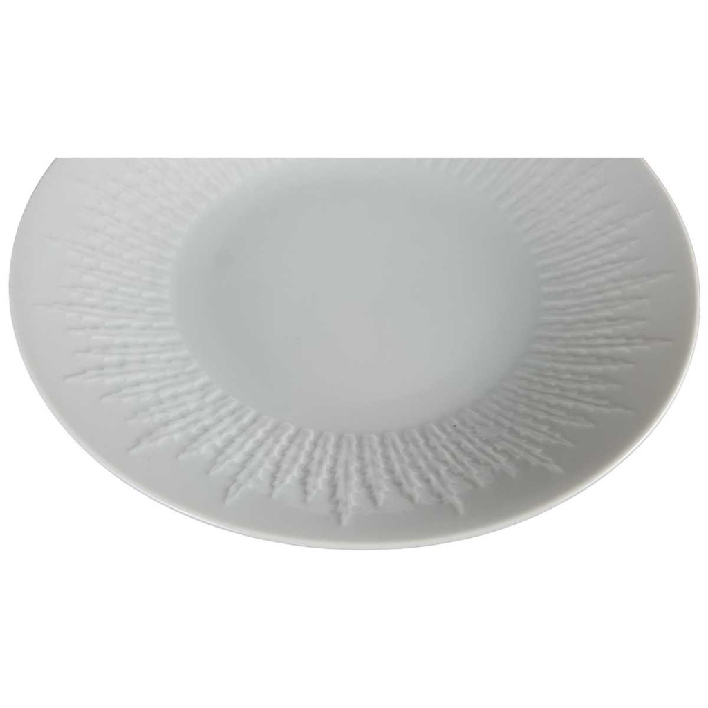 [458139707] Suppenteller 22,5 cm Hutschenreuther Exzellenz Weiß gebraucht - gut Bild 2