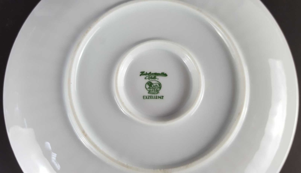 [458139708] Sauciere 1tlg Hutschenreuther Exzellenz Weiß gebraucht - sehr gut Bild 4