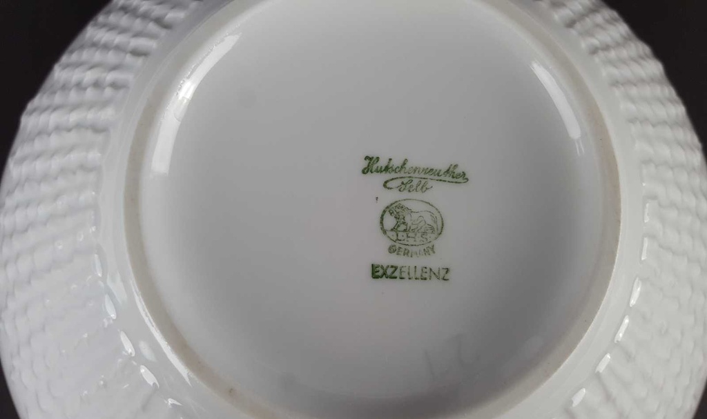 [458139709] Schüssel Hutschenreuther Exzellenz Weiß gebraucht - sehr gut Bild 4