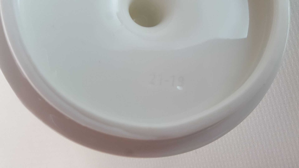 [45813971] Zuckerdose Melitta Paris Form 21 blaue Streifen gebraucht - gut Bild 7