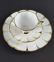 [458139717] Sammeltasse Sammelgedeck Golddekor 3tlg Royal Vale Weiß mit Goldrand Bone China gebraucht - gut Bild 5