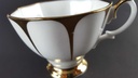 [458139717] Sammeltasse Sammelgedeck Golddekor 3tlg Royal Vale Weiß mit Goldrand Bone China gebraucht - gut Bild 8