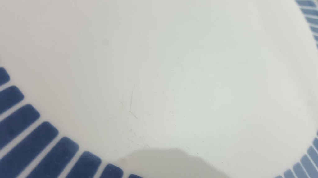[45813972] Kuchenteller 18,7 cm Melitta Paris Form 21 blaue Streifen gebraucht - akzeptabel Bild 2
