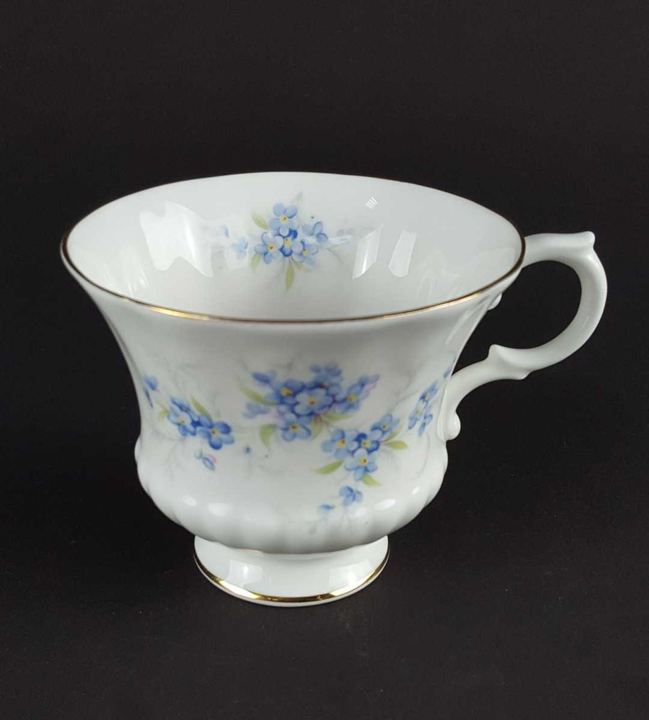 [458139730] Sammeltasse Sammelgedeck 3tlg Royal Standard Blaue Blumenranke Bone China gebraucht - gut Bild 6