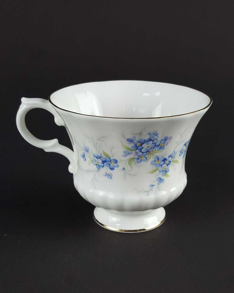 [458139730] Sammeltasse Sammelgedeck 3tlg Royal Standard Blaue Blumenranke Bone China gebraucht - gut Bild 7