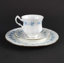 [458139731] Sammeltasse Sammelgedeck 3tlg Royal Malvern Blaue Blumenranke gebraucht - gut Bild 4