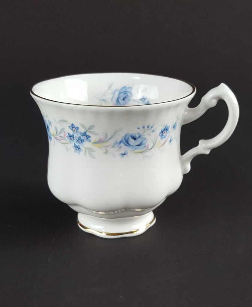 [458139731] Sammeltasse Sammelgedeck 3tlg Royal Malvern Blaue Blumenranke gebraucht - gut Bild 6