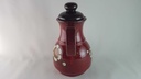 [45813974] Kaffeekanne 1,35 L Winterling bordo rot weiße Blumen Feinkeramik gebraucht - akzeptabel Bild 4