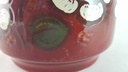 [45813974] Kaffeekanne 1,35 L Winterling bordo rot weiße Blumen Feinkeramik gebraucht - akzeptabel Bild 7