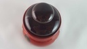 [45813975] Zuckerdose Winterling bordo rot weiße Blumen Feinkeramik gebraucht - gut Bild 3