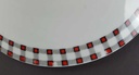 [458139750] Ragoutterrine Terrine Winterling Kirchenlamitz Karo rot schwarz gebraucht - gut Bild 5