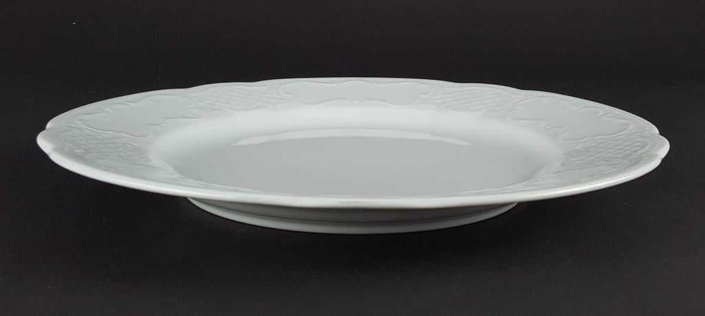 [458139759] Speiseteller Essteller Teller 27,2 cm Seltmann Weiden Salzburg Weiß gebraucht - gut Bild 3