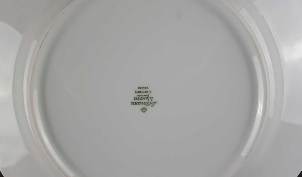 [458139759] Speiseteller Essteller Teller 27,2 cm Seltmann Weiden Salzburg Weiß gebraucht - gut Bild 5