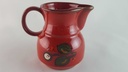 [45813976] Milchkännchen Winterling bordo rot weiße Blumen Feinkeramik gebraucht - akzeptabel Bild 3