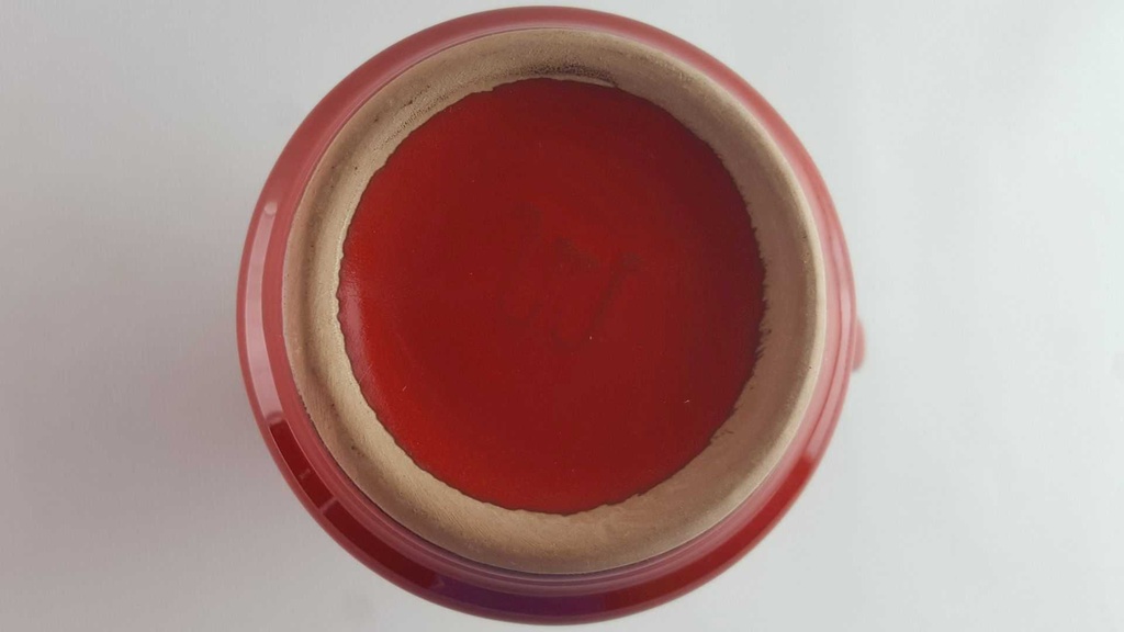 [45813976] Milchkännchen Winterling bordo rot weiße Blumen Feinkeramik gebraucht - akzeptabel Bild 6