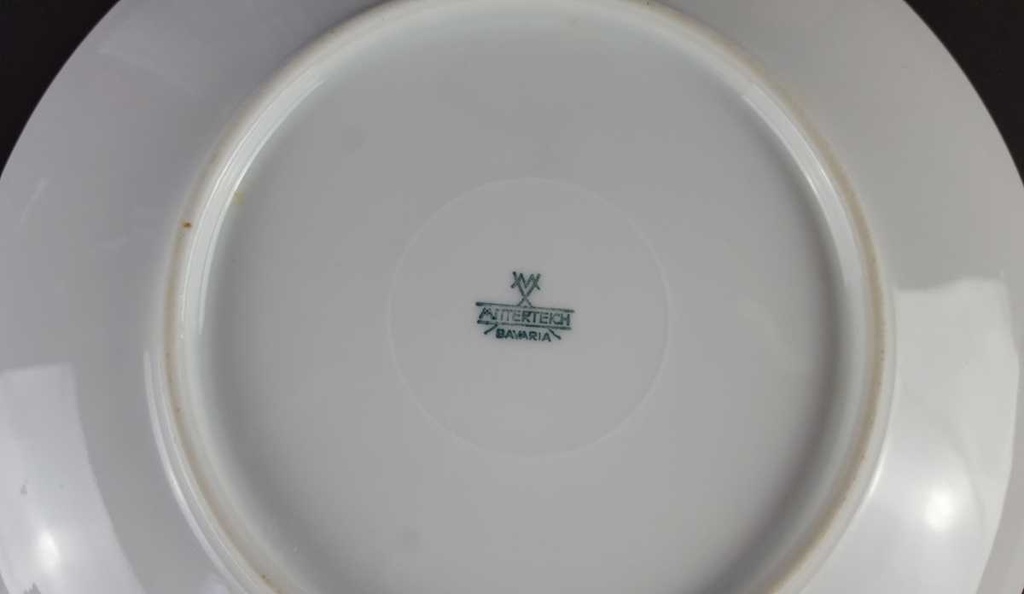 [458139762] Kuchenteller Dessertteller Mitterteich Form 860 Blumendekor Blumen Bild 3