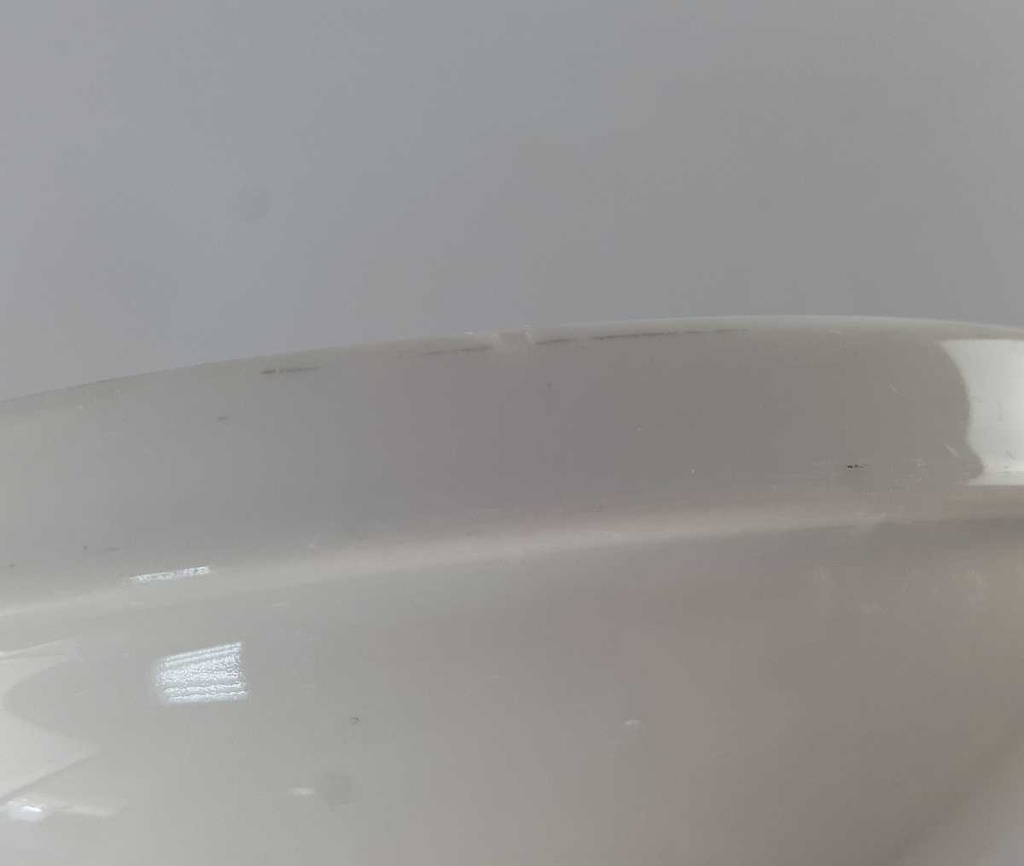 [458139785] Schüssel 21,5 cm Bauscher Weiß gebraucht - akzeptabel Bild 4