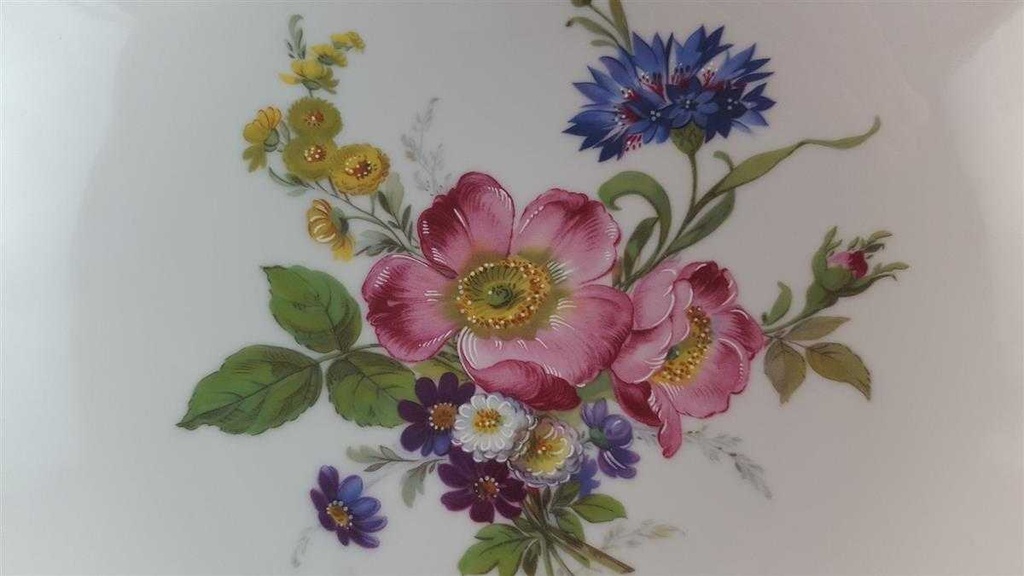 [45813982] Gebäckschale Konfektschale Henkelschale Goldrand AK Kaiser Porzellan Sonstiges Blumen gebraucht - sehr gut Bild 4