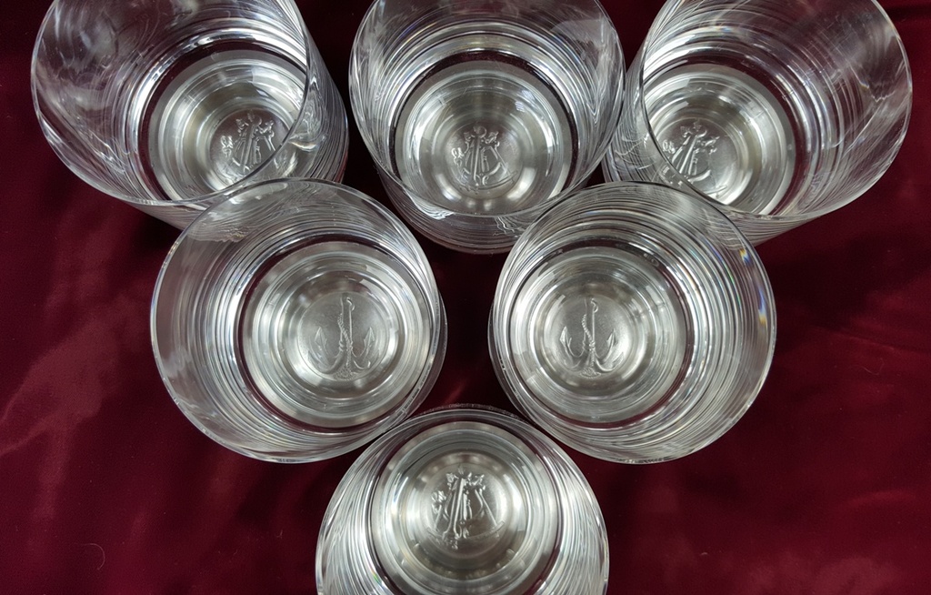 [2119069] 6er Set Röders Gläser Whiskeygläser Trinkgläser Zinn H 10 cm Bild 3