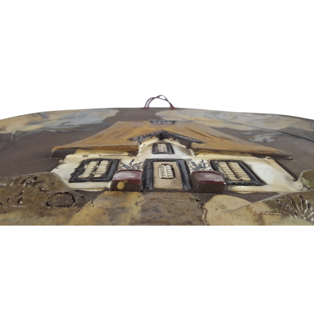 [458139838] Wanddeko 37,3 cm Korber Kunsthandwerk gebraucht - gut Bild 4