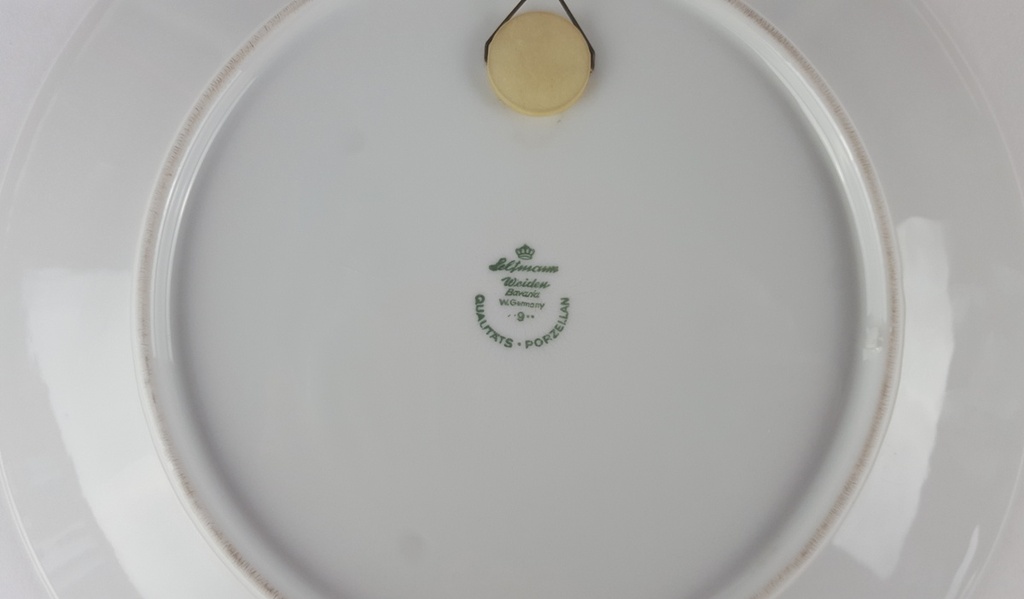 [458139845] Wandteller 26,9 cm Seltmann Weiden gebraucht - gut Bild 4