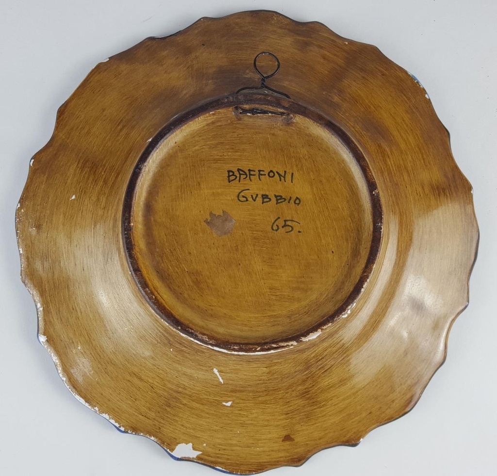 [2119070] Wandteller 25,9 cm Baffoni gebraucht - gut Bild 4
