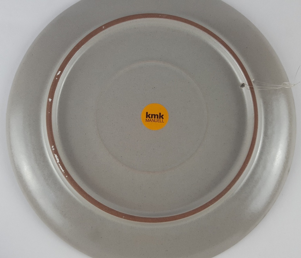 [458139856] Wandteller 24,8 cm KMK Kupfermühle gebraucht - gut Bild 4