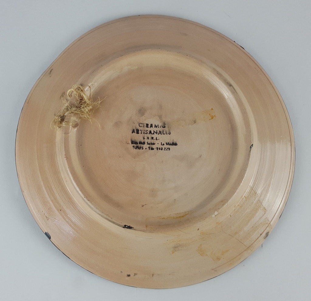 [2119071] Wandteller 23,5 cm Artisanal Keramik gebraucht - akzeptabel Bild 6