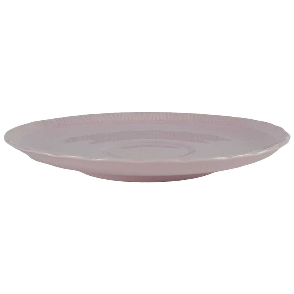 [458139863] Untertasse für Kaffee 14,3 cm Hutschenreuther Porcelaine Rosé gebraucht - gut Bild 2