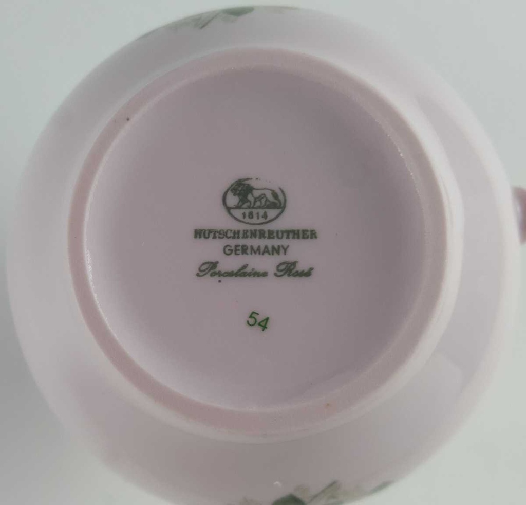 [458139866] Milchkännchen Hutschenreuther Porcelaine Rosé gebraucht - sehr gut Bild 5