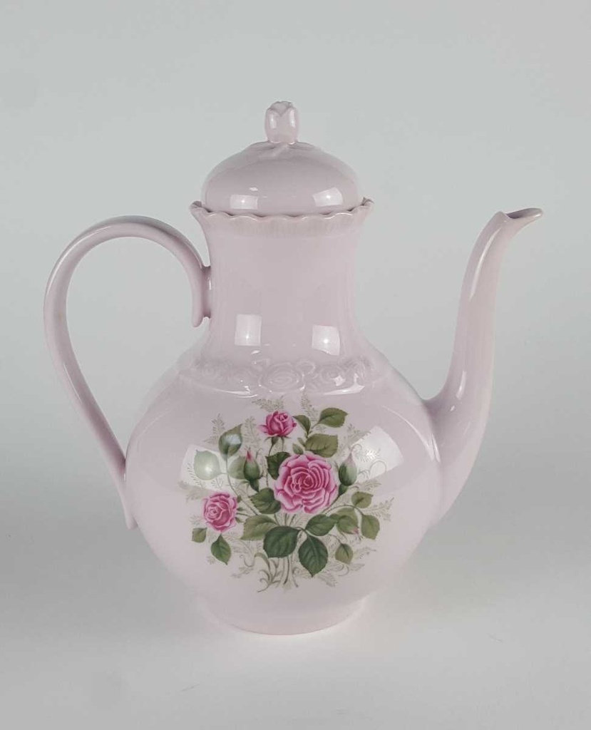 [458139867] Kaffeekanne 1,1 L Hutschenreuther Porcelaine Rosé gebraucht - sehr gut Bild 3