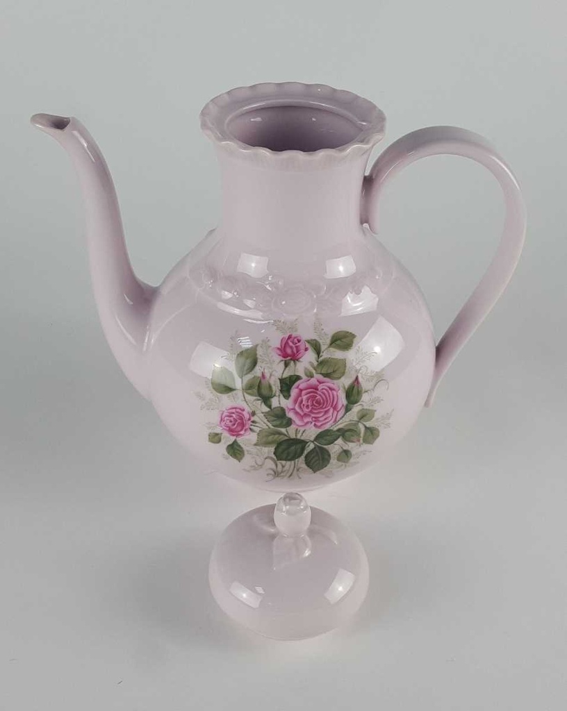 [458139867] Kaffeekanne 1,1 L Hutschenreuther Porcelaine Rosé gebraucht - sehr gut Bild 4