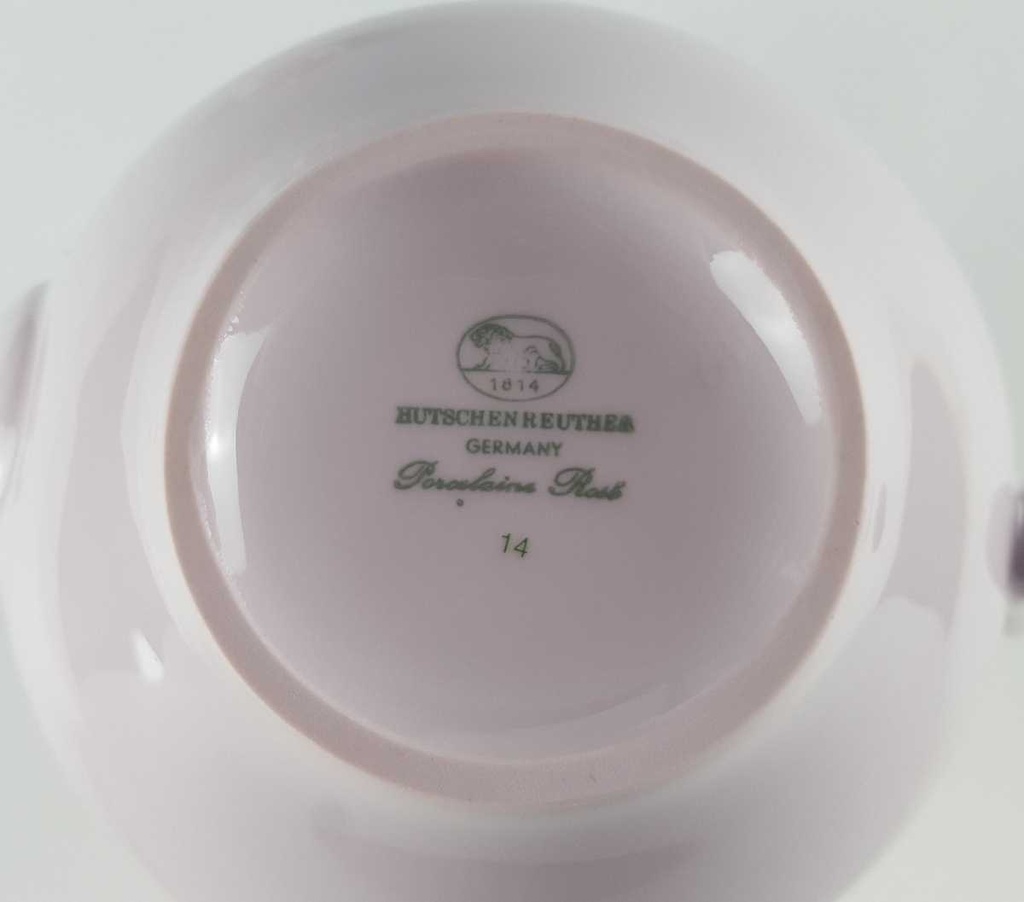 [458139867] Kaffeekanne 1,1 L Hutschenreuther Porcelaine Rosé gebraucht - sehr gut Bild 5