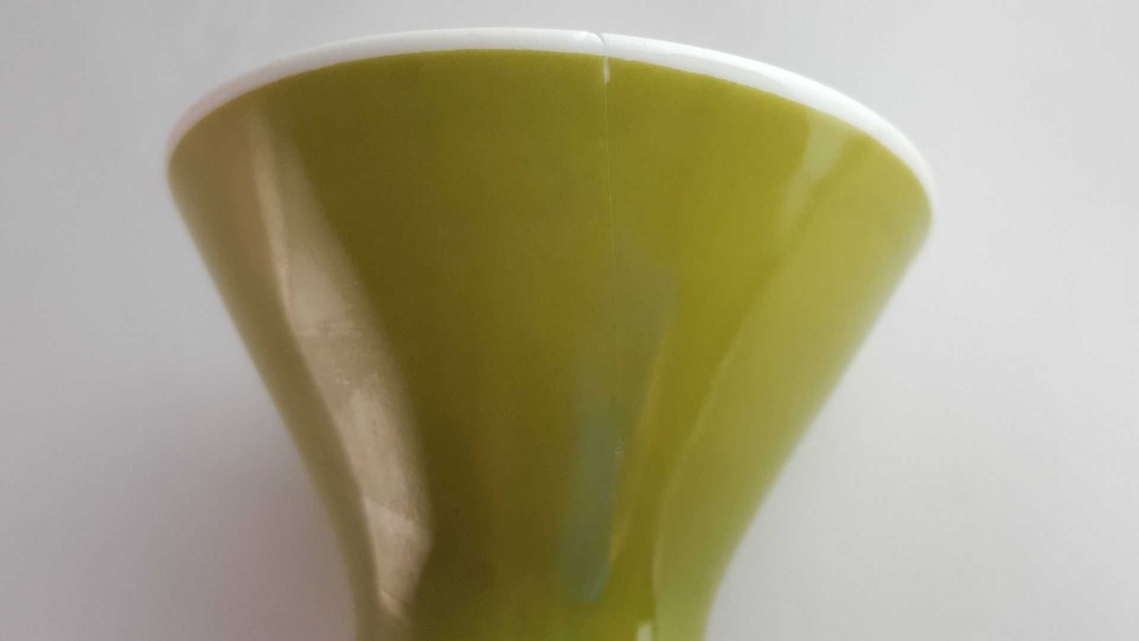 [45813990] Vase Dekorative 20,6 cm Gerold & Co Grün gebraucht - defekt Bild 5