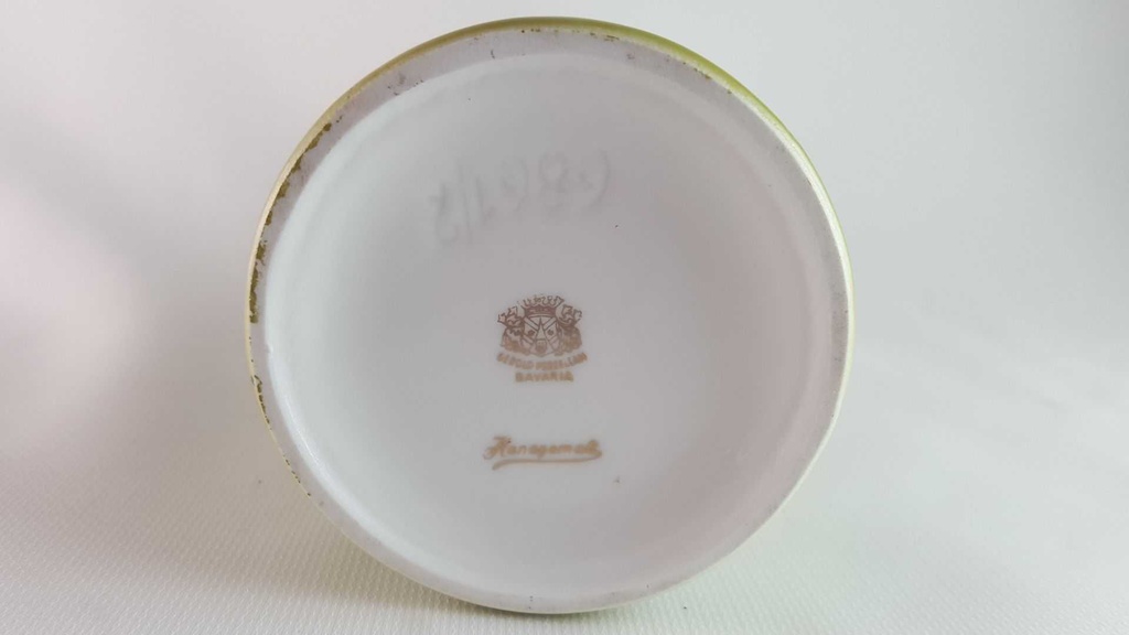 [45813990] Vase Dekorative 20,6 cm Gerold & Co Grün gebraucht - defekt Bild 6