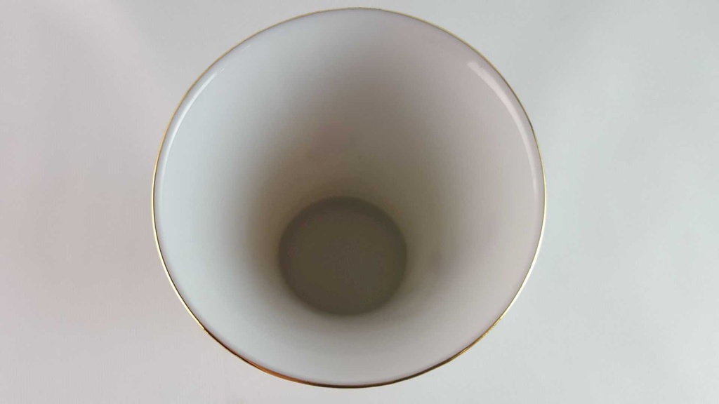 [45813999] Vase Dekorative Goldrand 10 cm Royal KPM Bavaria Rosendekor gebraucht - akzeptabel Bild 3