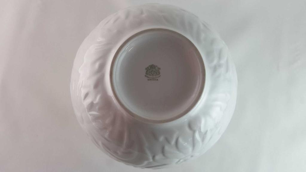 [45814001] Vase Dekorative 16,3 cm Gerold & Co Weiß gebraucht - gut Bild 4