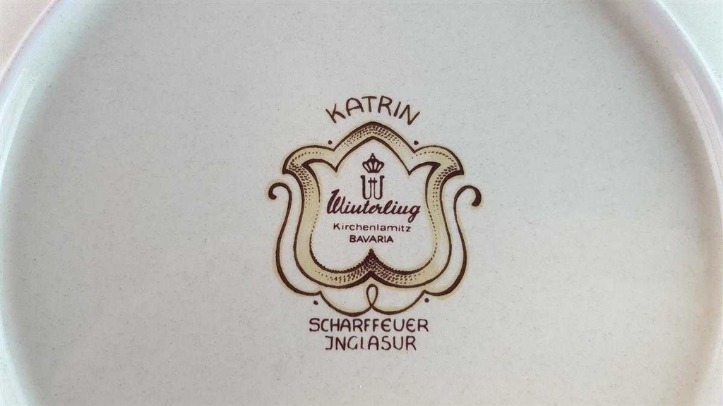 [45814016] Dessertteller Tortenplatte Kuchenplatte Tortenständer Winterling Kirchenlamitz Katrin gebraucht - gut Bild 5